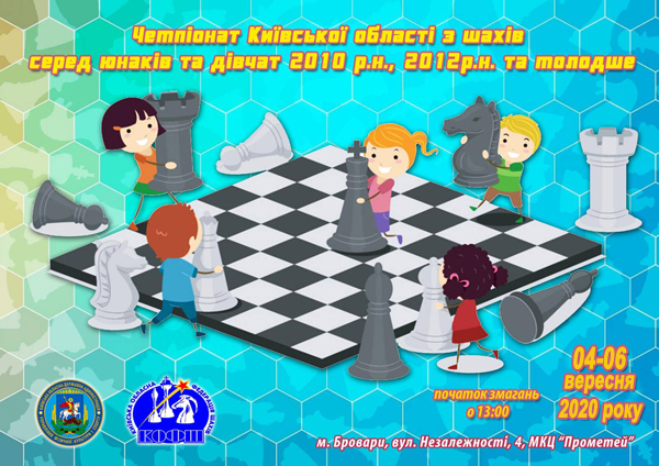 Чемпiонат Київської областi з шахiв серед юнакiв та дiвчат до 8 та 10 рокiв